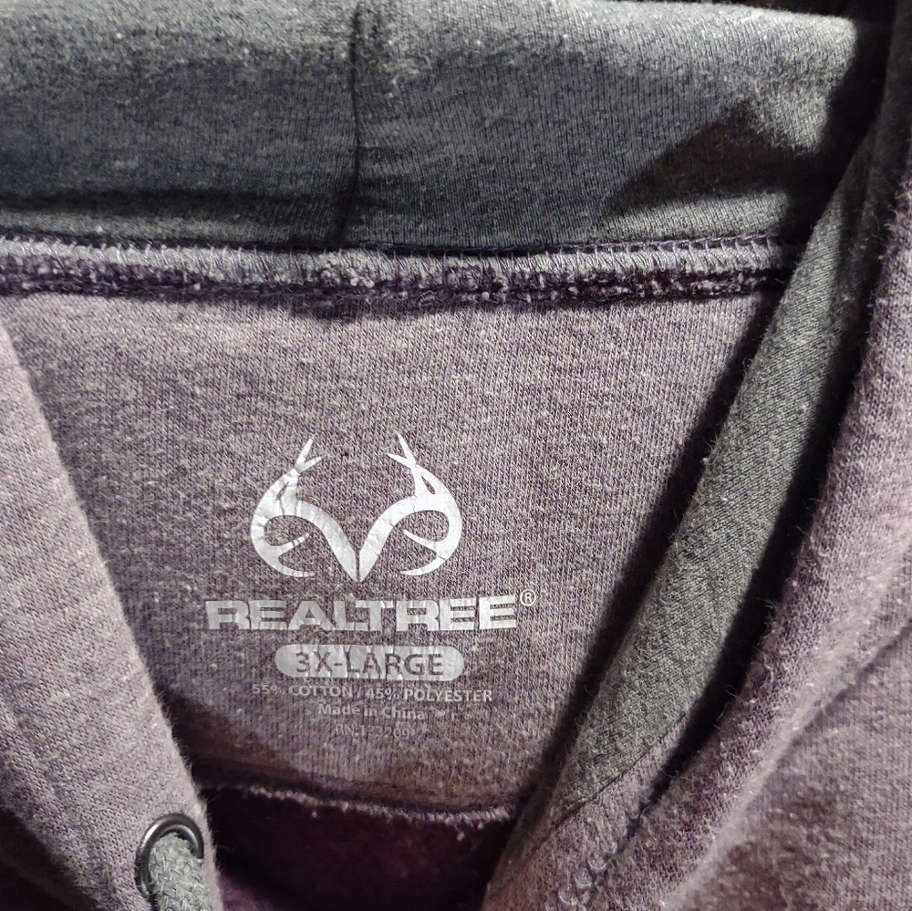 Realtree Lavender Floral Hoodie Women's 3XL - Picture 3 of 3